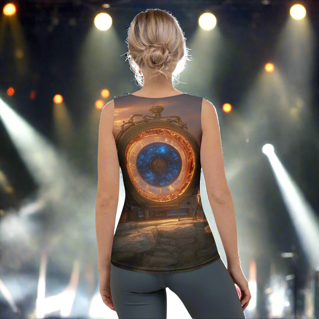 Can't Stop the Clock 2 - Sublimation Cut & Sew Tank Top