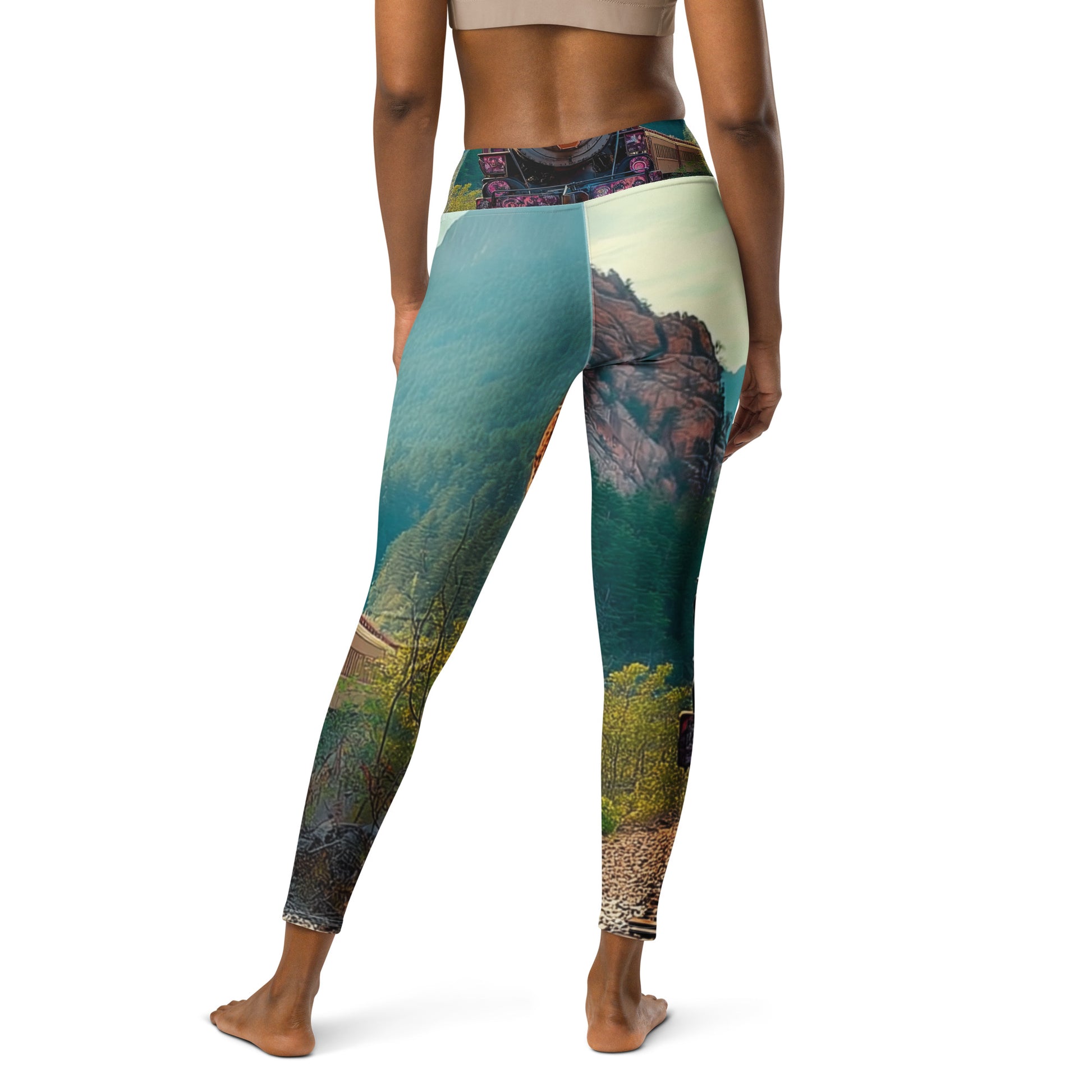 Locomotive - Rock Band Yoga Leggings