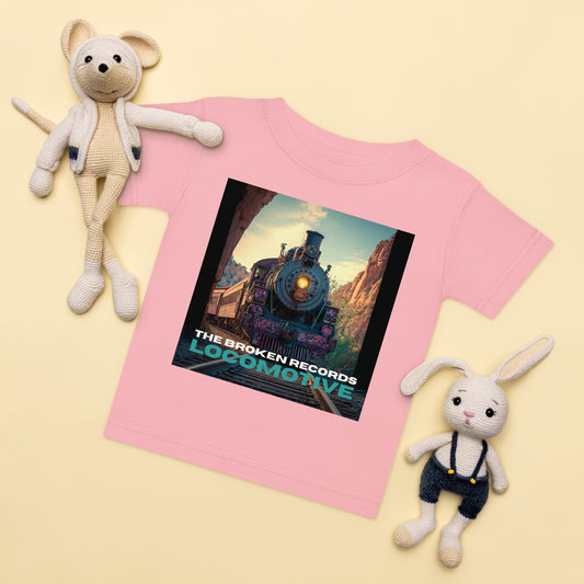Locomotive Baby Jersey Rock Band T-Shirt - Pink