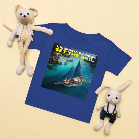 Set the Sail Baby Jersey Rock Band T-Shirt - Royal Blue 