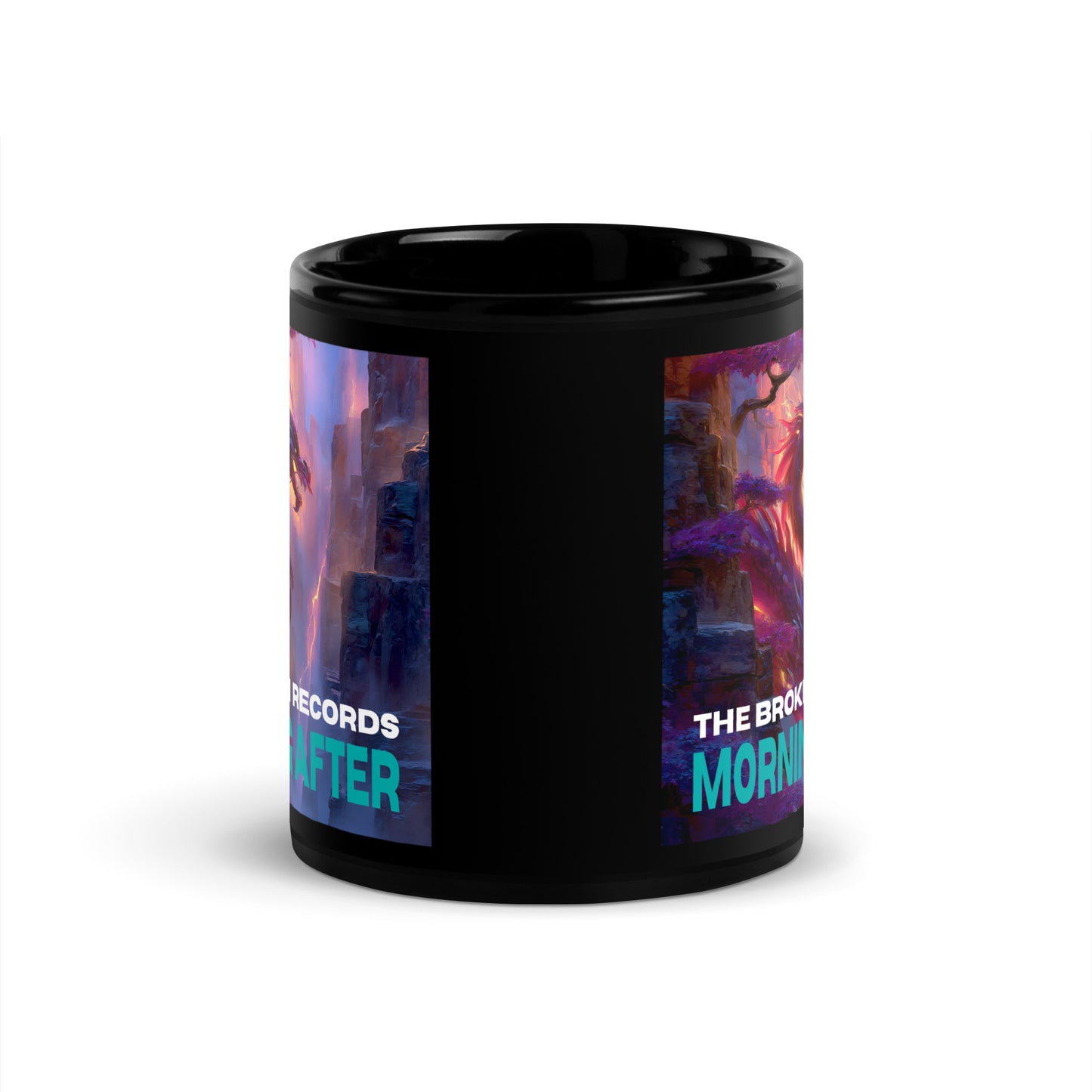 Morning After Red Dragon 2 - Black Glossy Mug