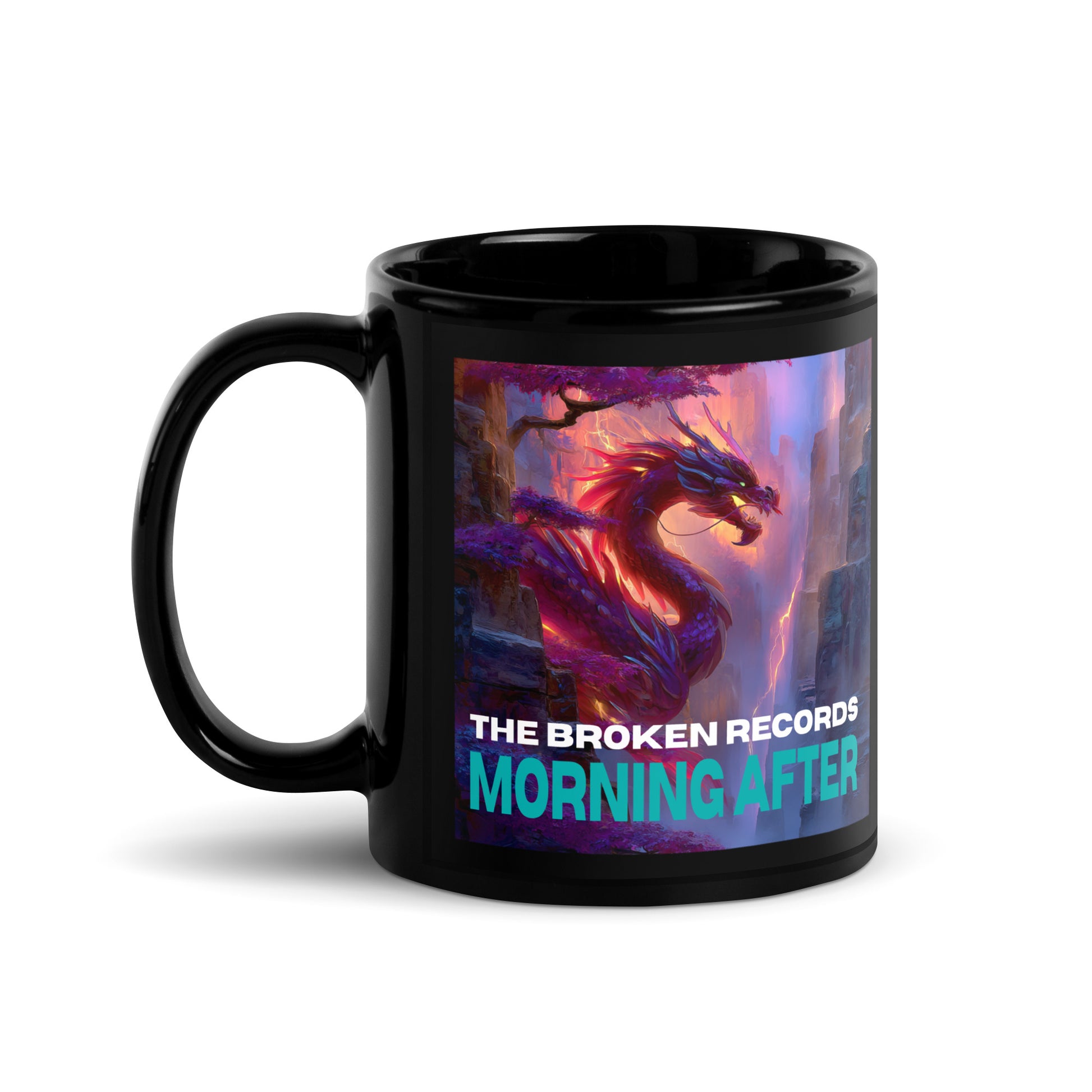 Morning After Red Dragon 2 - Black Glossy Mug