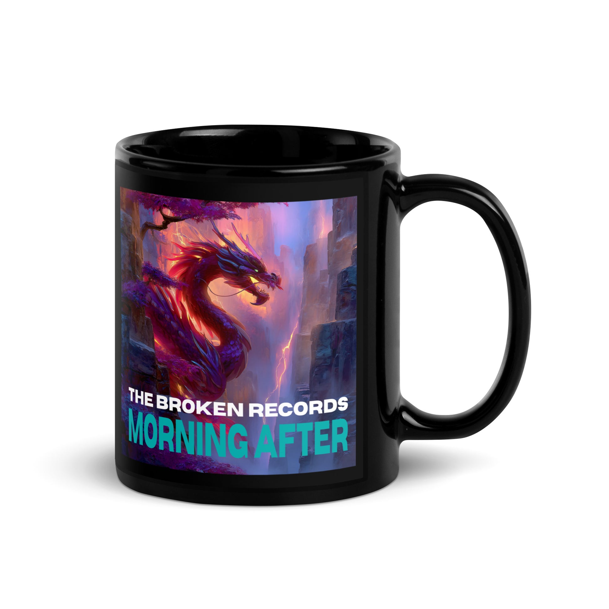 Morning After Red Dragon 2 - Black Glossy Mug
