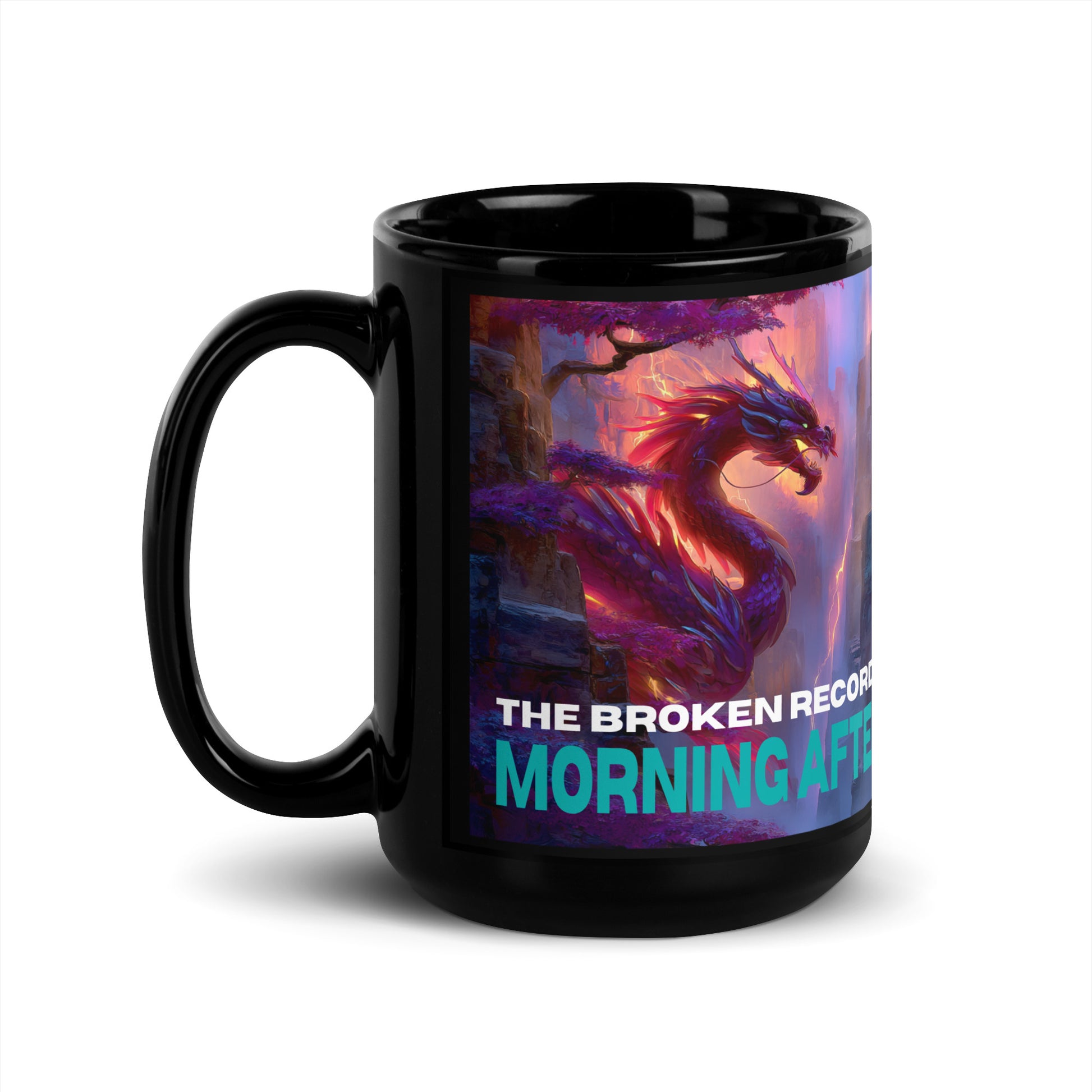 Morning After Red Dragon 2 - Black Glossy Mug