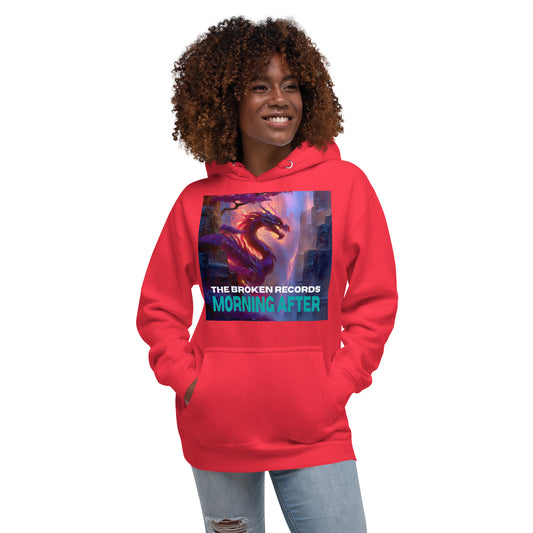 Morning After Red Dragon 2 Unisex Rock Band Hoodie - Red