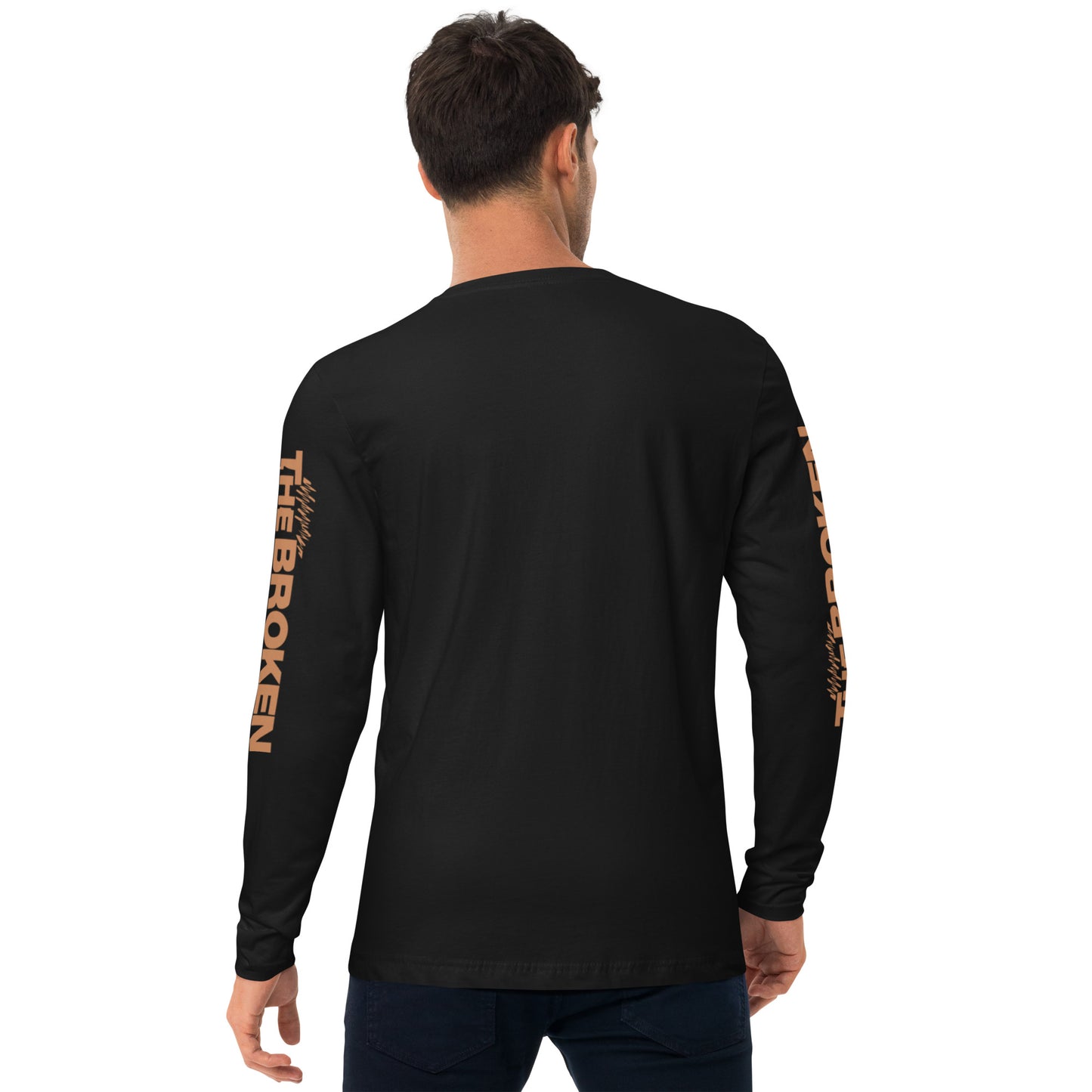 Wicked Waste Long Sleeve Fitted Crew Black
