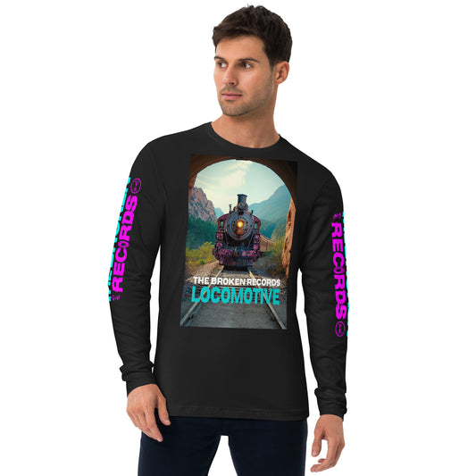 Locomotive Long Sleeve Fitted Crew Black