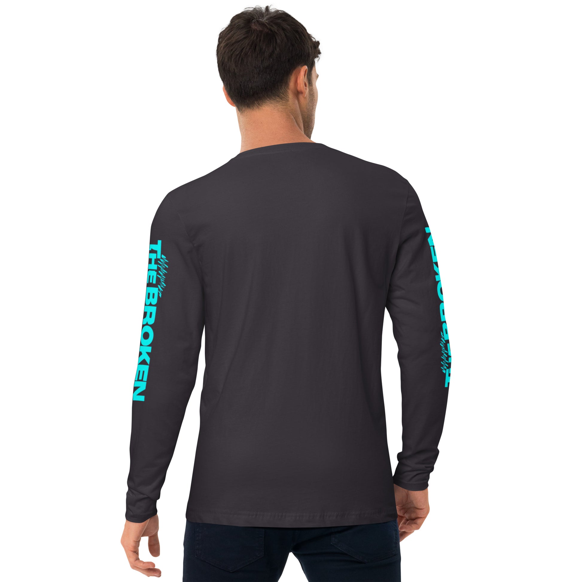 Locomotive Long Sleeve Fitted Crew Heavy Metal 