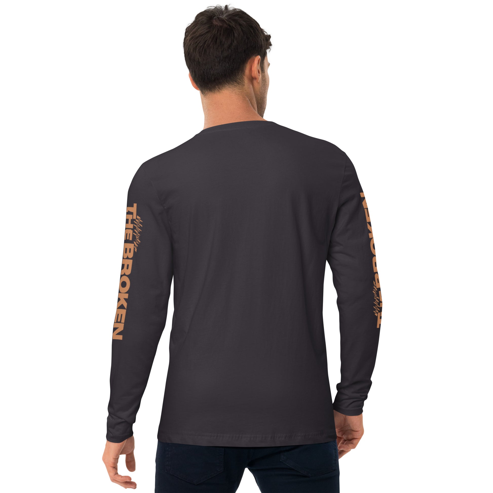 Wicked Waste Long Sleeve Fitted Crew Heavy Metal 