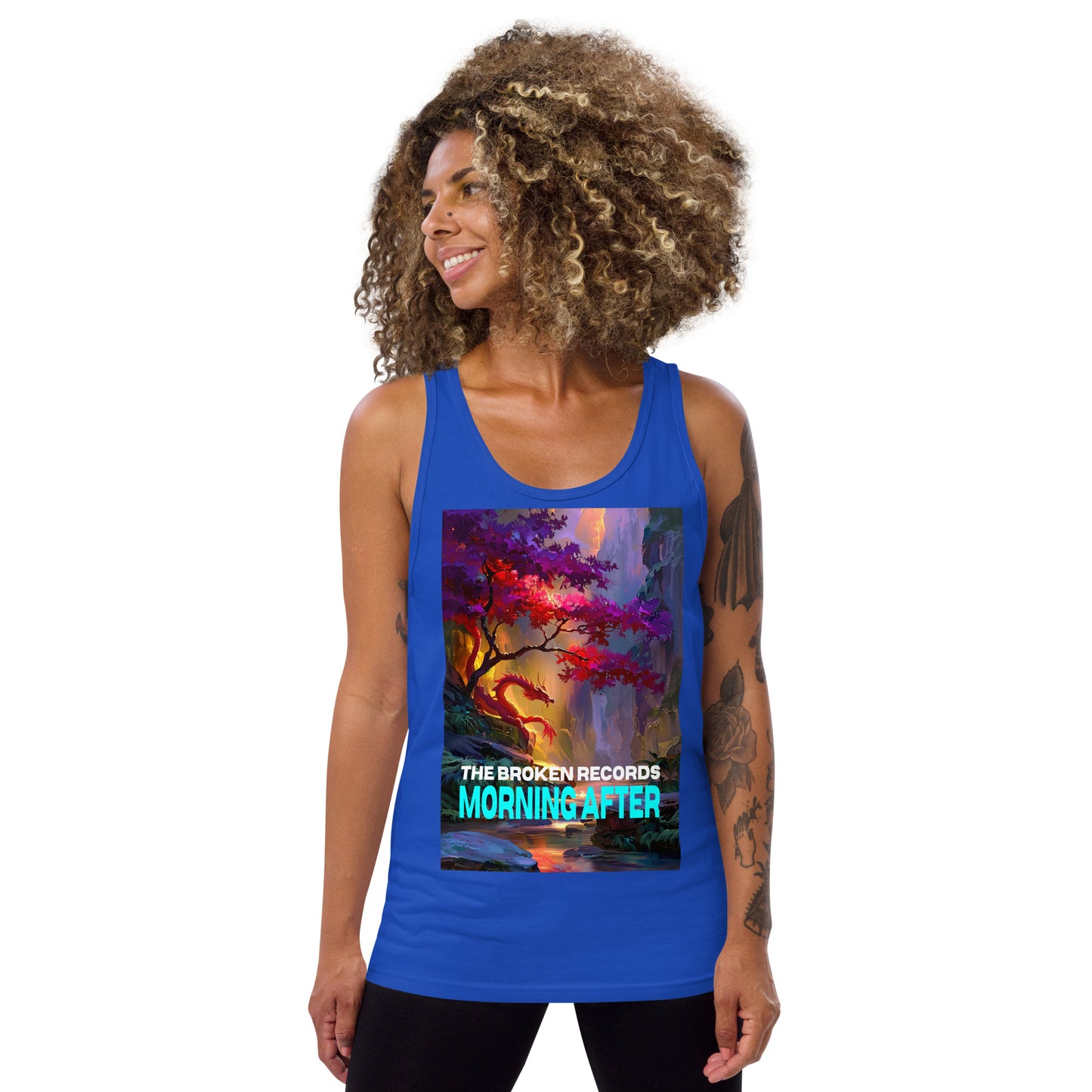 Morning After Red Dragon 1 - Tank Top Royal Blue 