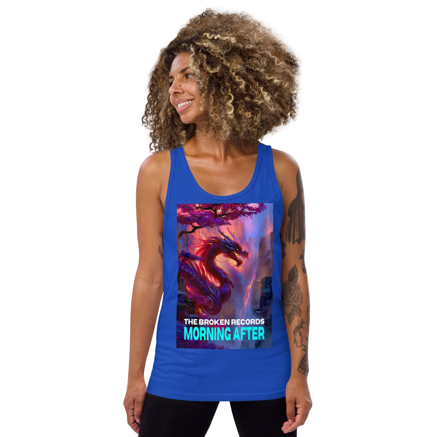 Morning After Red Dragon 2 - Tank Top Royal Blue 