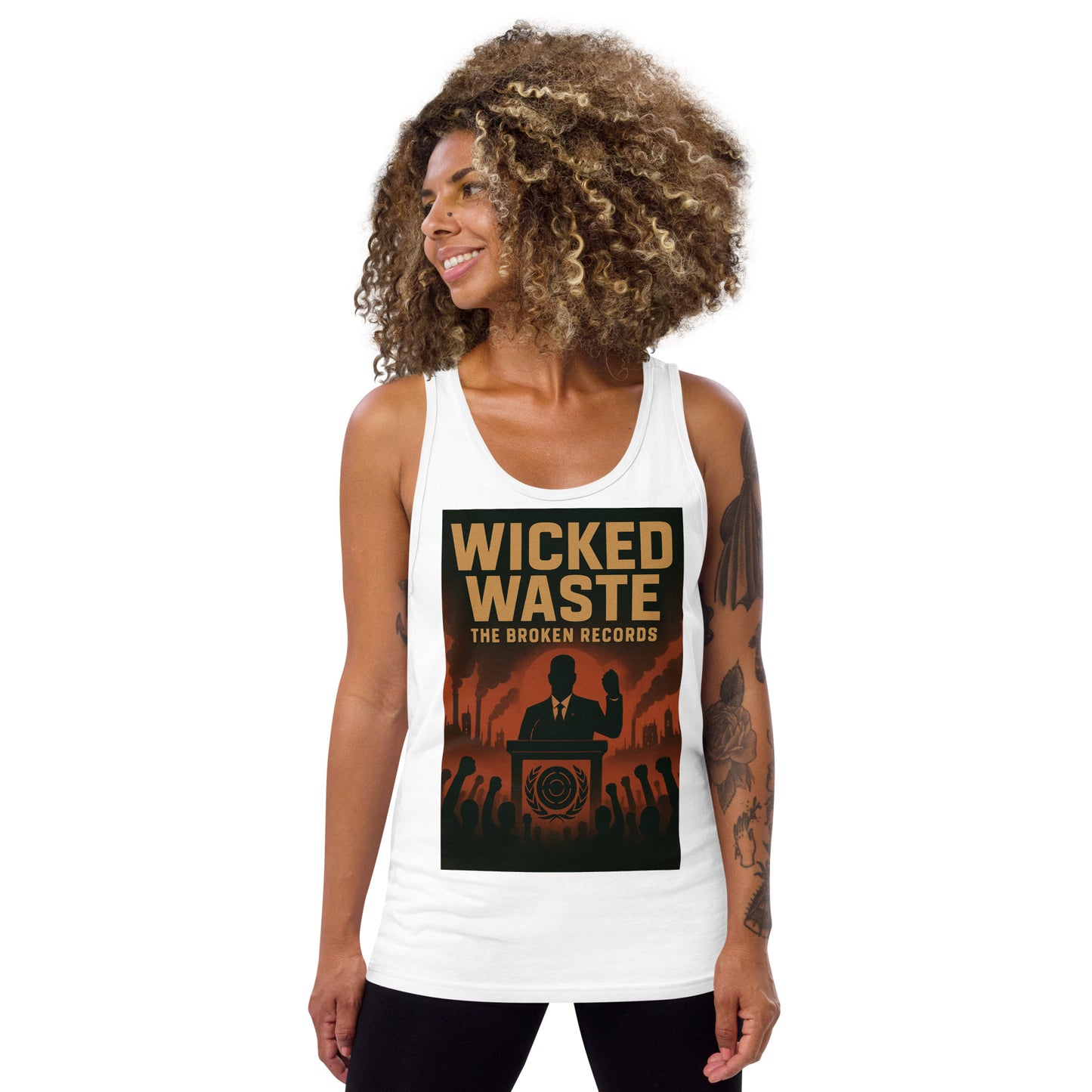 Wicked Waste - Tank Top White 