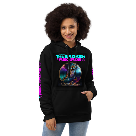 The Broken Records Album Premium Eco Hoodie Black 
