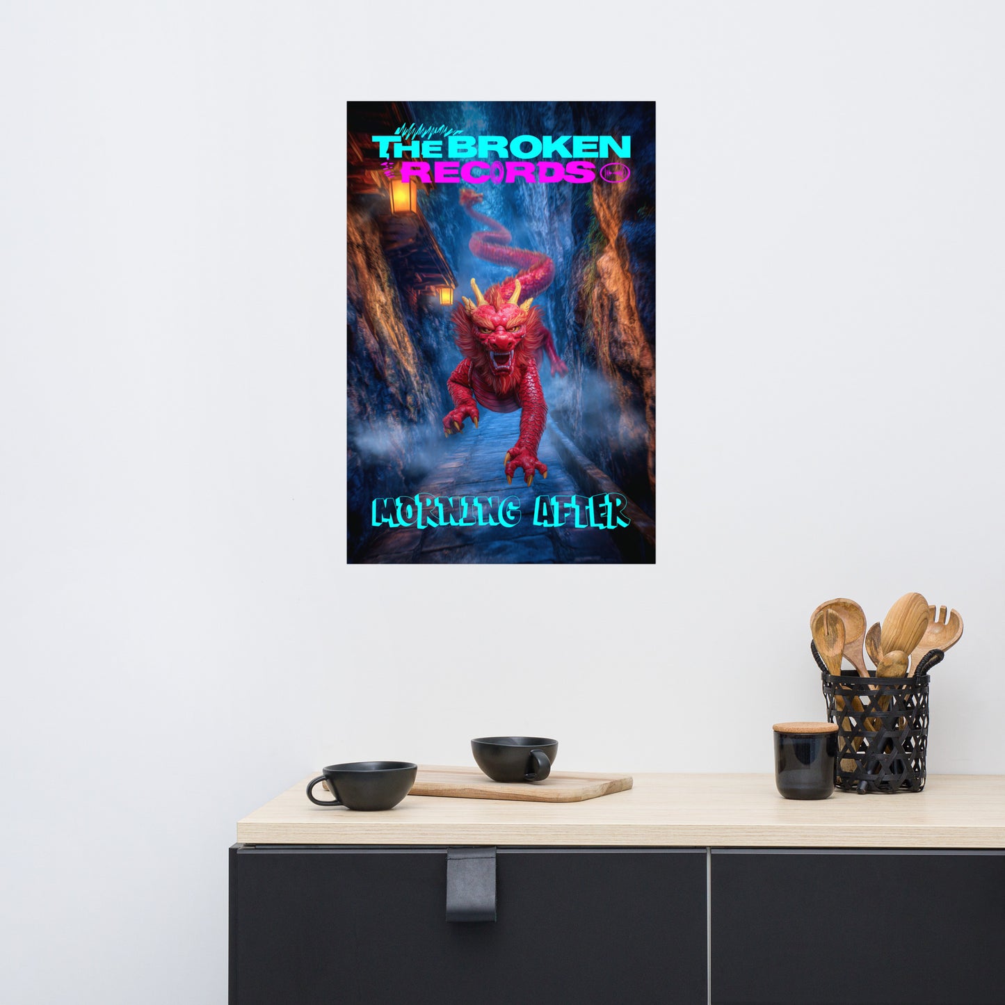 Morning After Red Dragon 3 - Photo Paper Rock Band Poster 20" by 30"