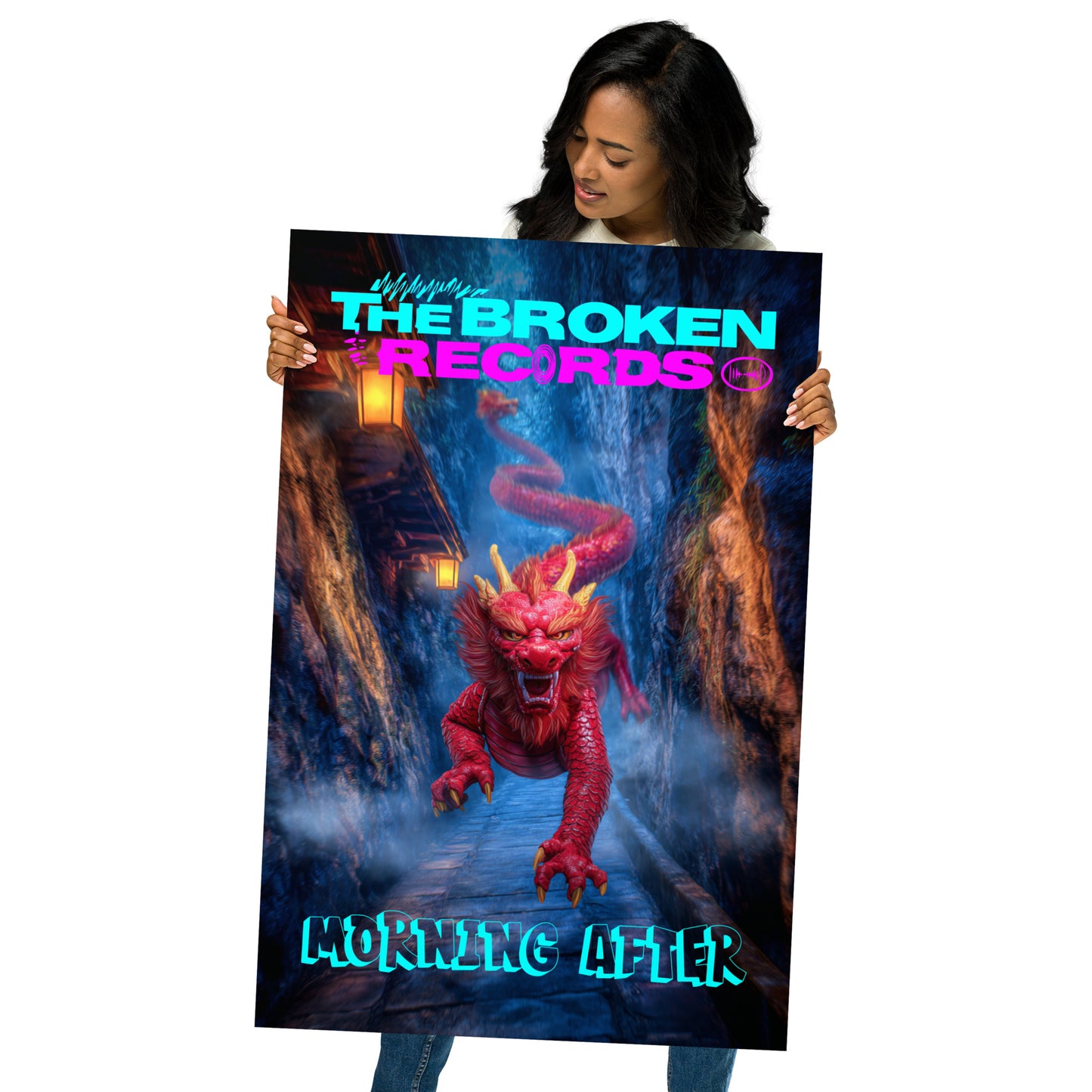 Morning After Red Dragon 3 - Photo Paper Rock Band Poster 24" by 36"