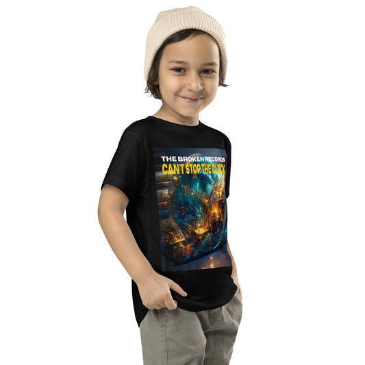 Can't Stop the Clock 1 - Toddler Short Sleeve Tee Black 