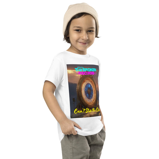 Can't Stop the Clock 2 - Toddler Short Sleeve Tee White 