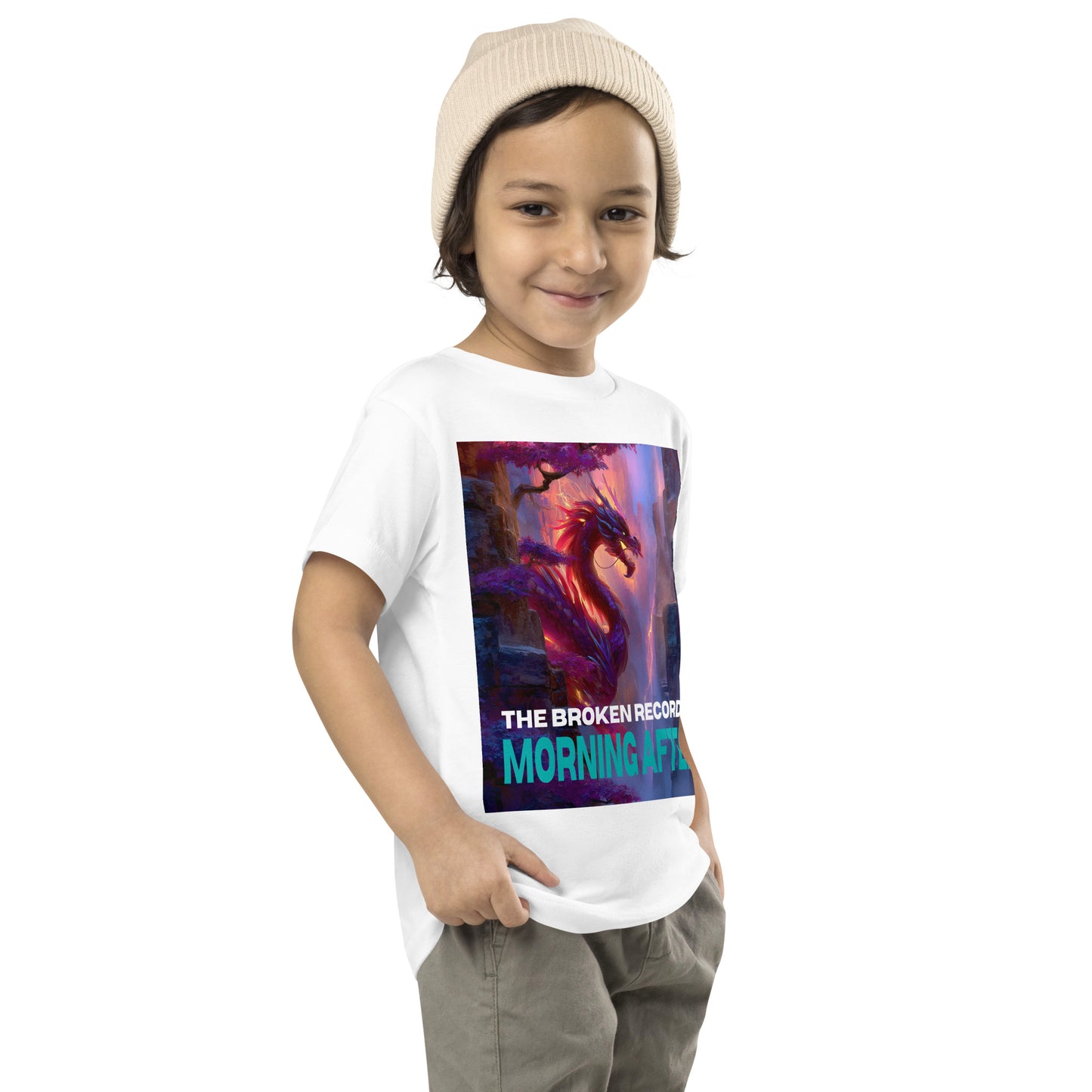 Morning After Red Dragon 2 - Toddler Short Sleeve Tee White 