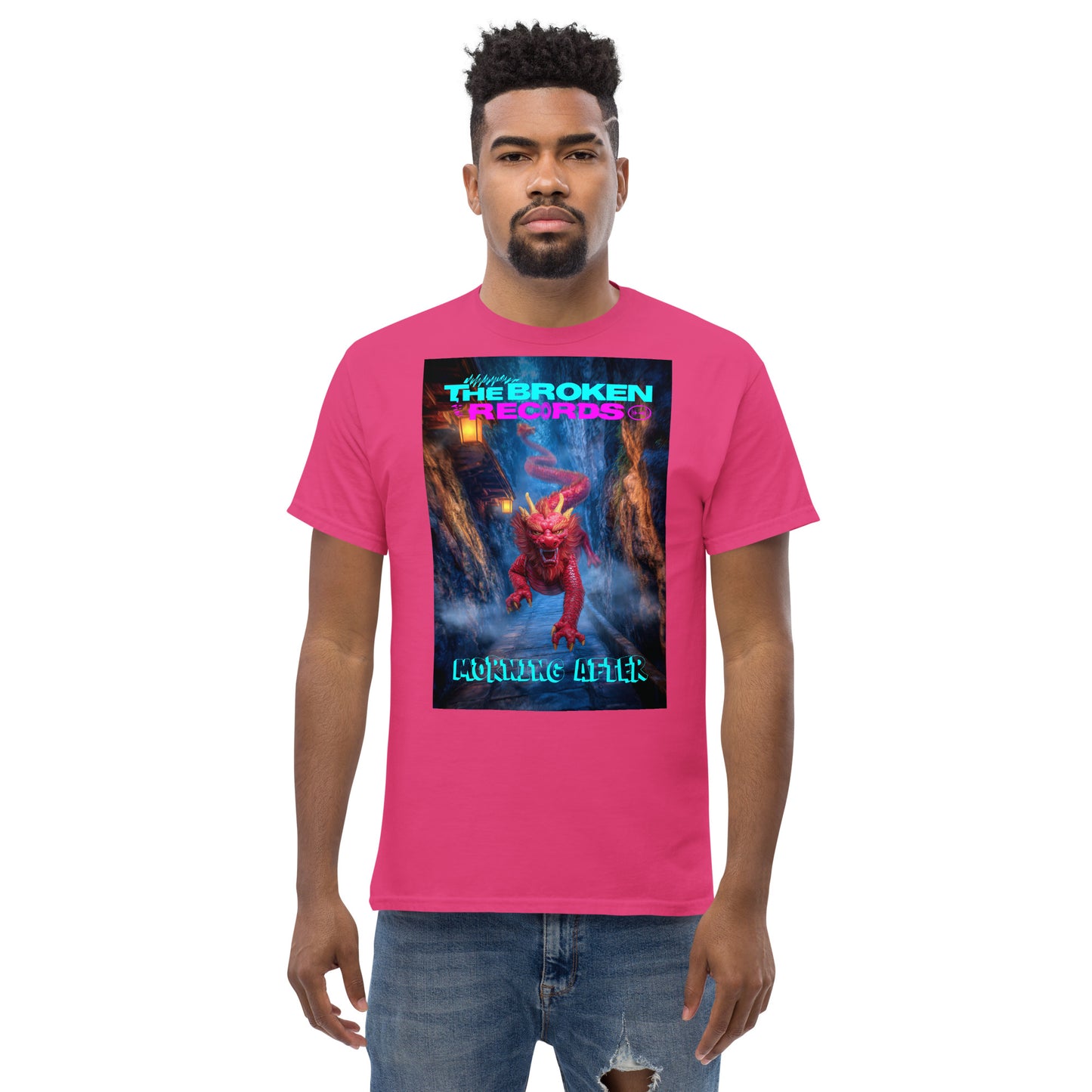 Morning After Red Dragon 3 Unisex Rock Band T-Shirt - Heliconia
