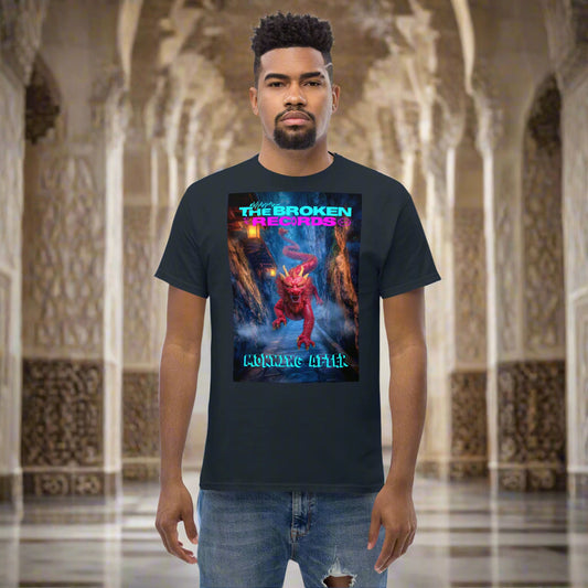 Morning After Red Dragon 3 Unisex Rock Band T-Shirt - Navy