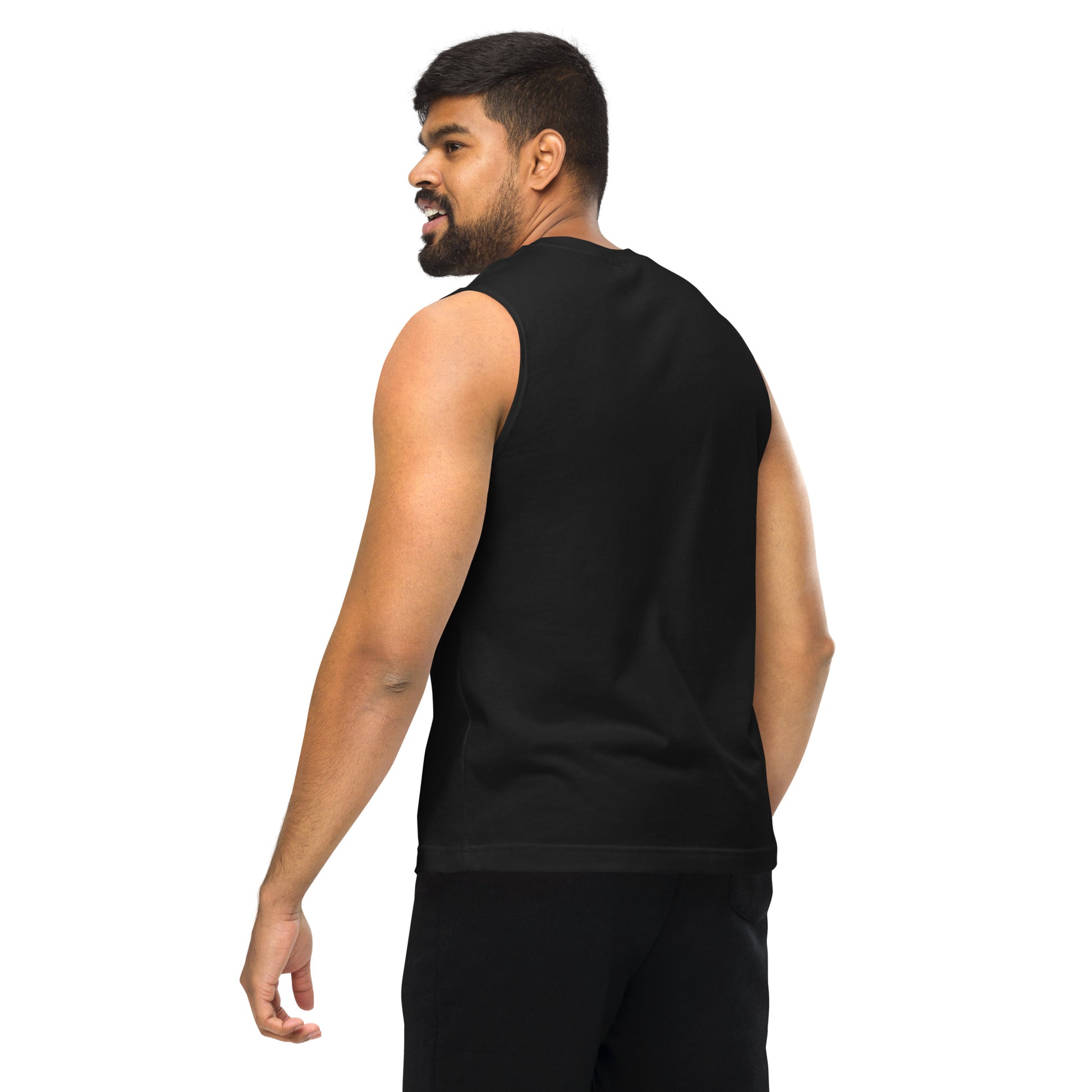 Morning After Red Dragon Muscle Shirt Black 