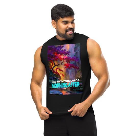 Morning After Red Dragon Muscle Shirt Black 