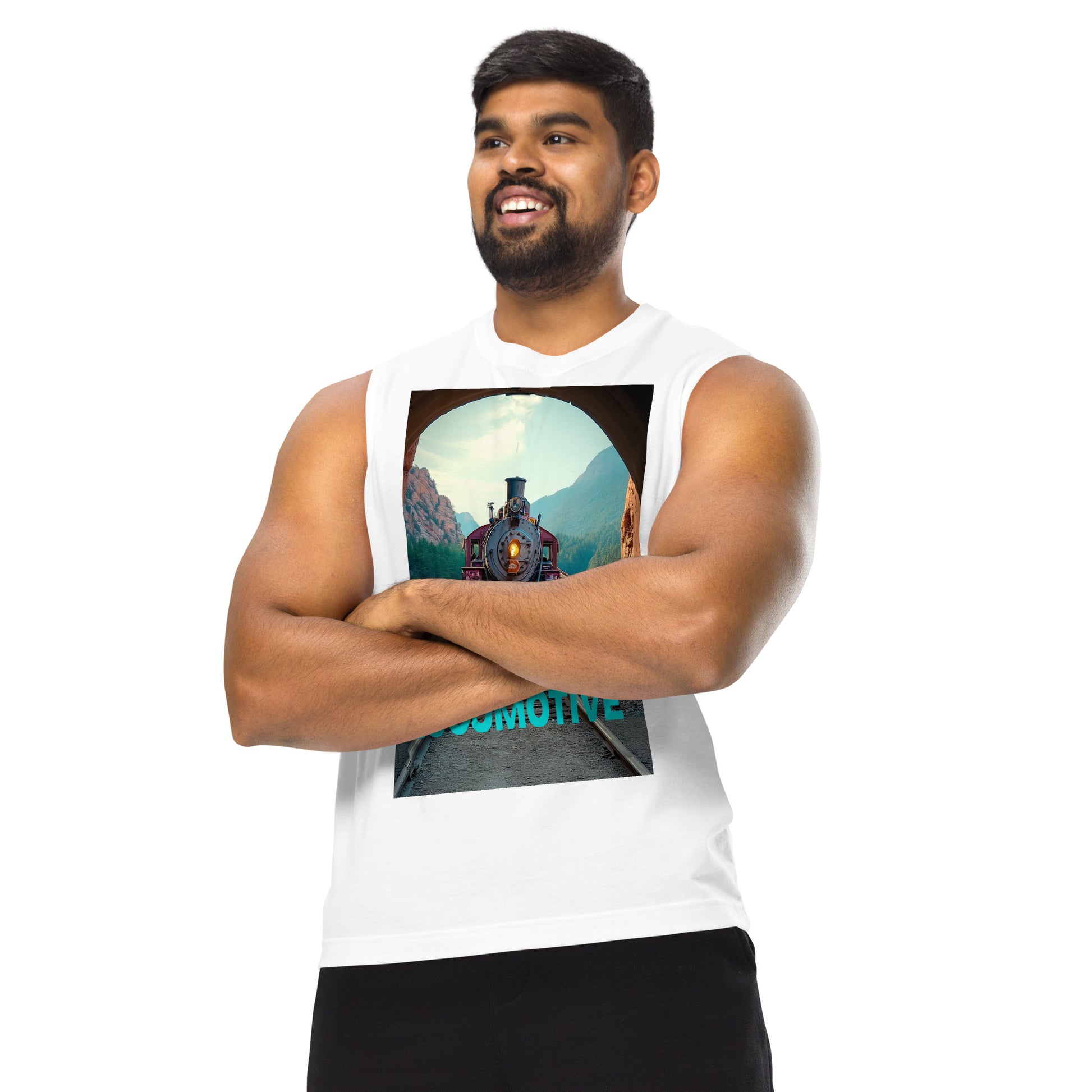 Locomotive Muscle Shirt White