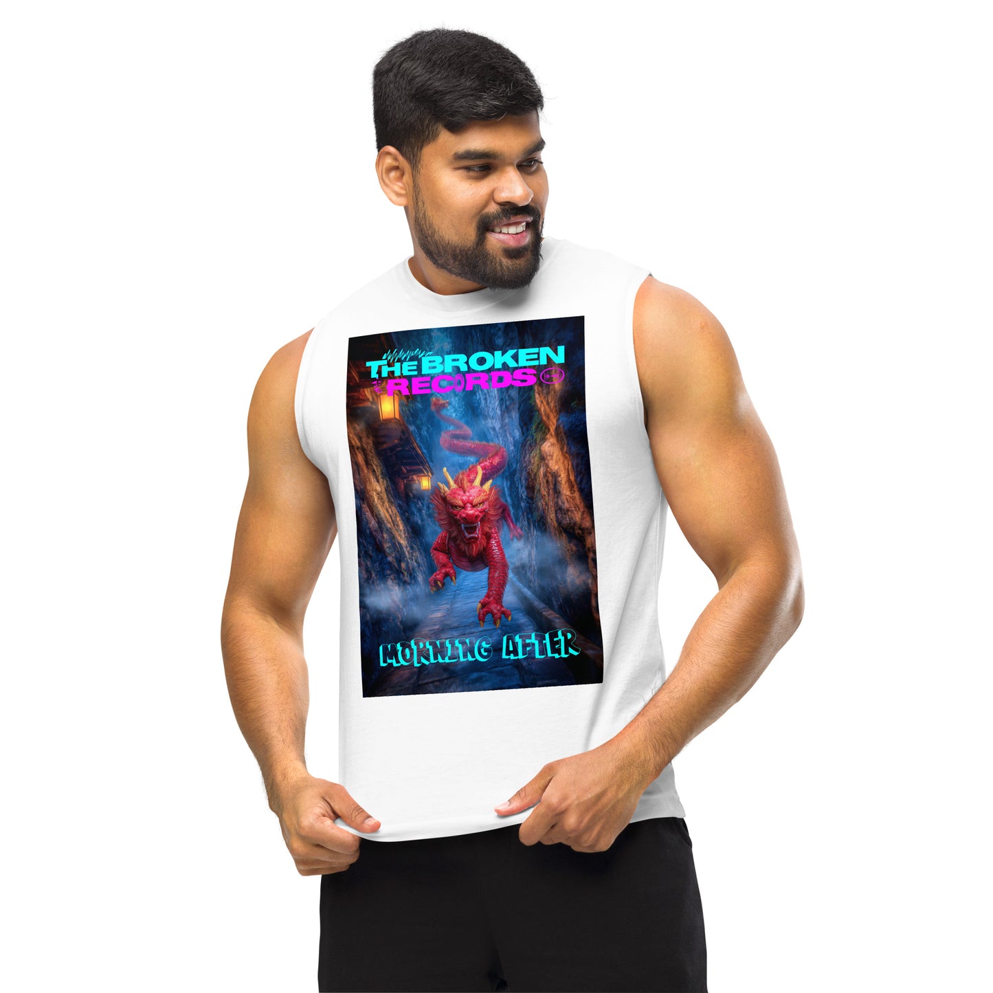 Morning After Red Dragon 3 - Rock Band Muscle Shirt