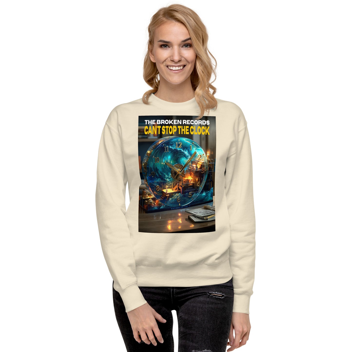 Can't Stop the Clock 1 - Unisex Premium Sweatshirt