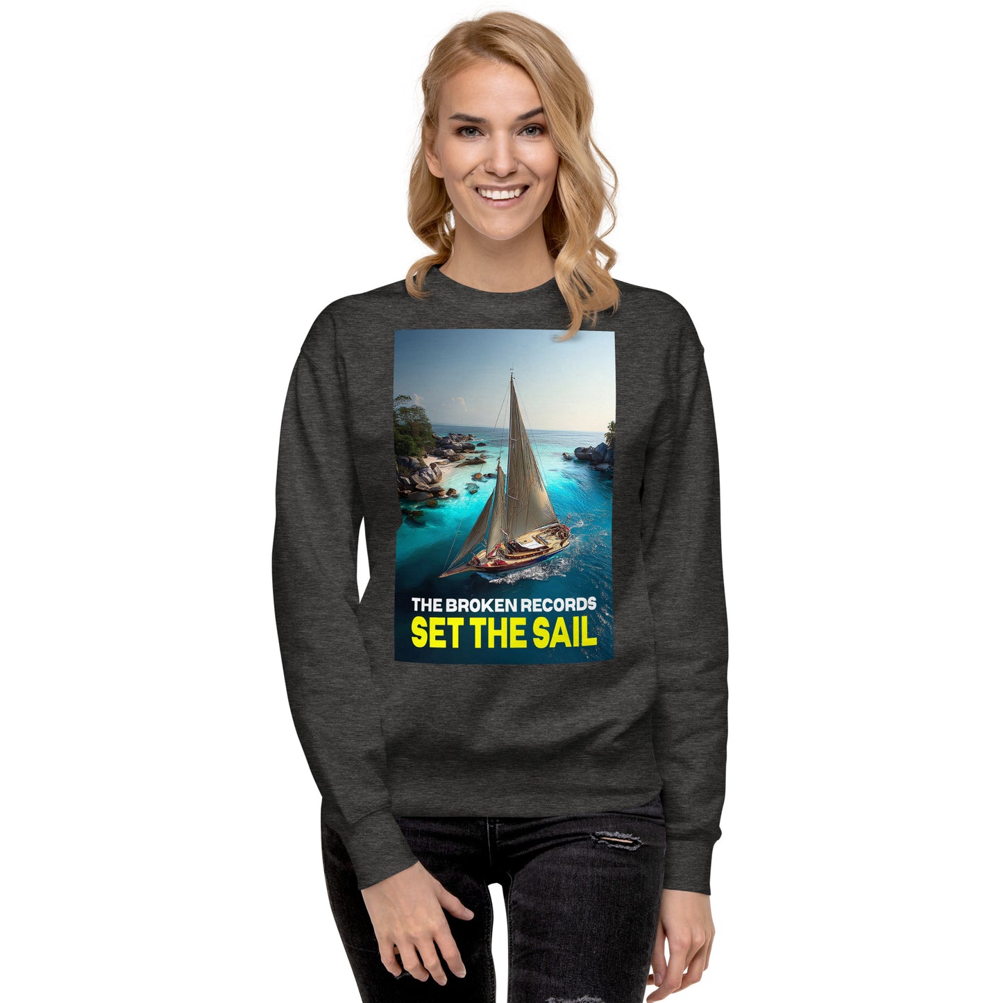 Set the Sail - Unisex Premium Sweatshirt