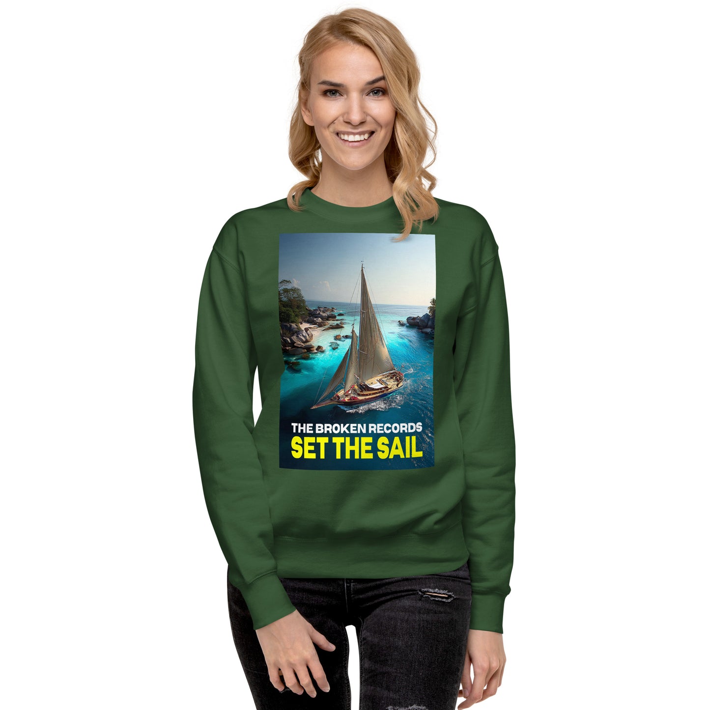 Set the Sail - Unisex Premium Sweatshirt