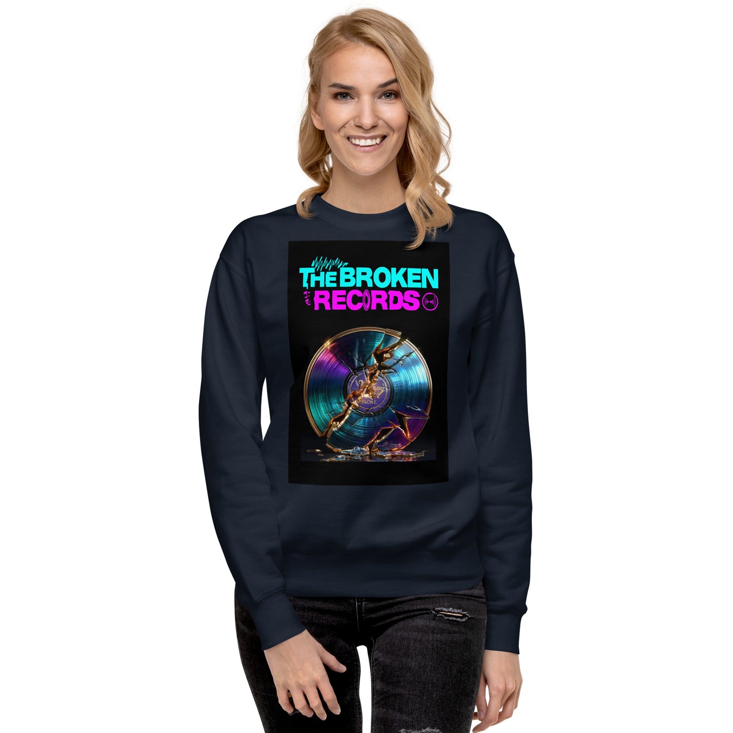 The Broken Records Album - Unisex Premium Sweatshirt