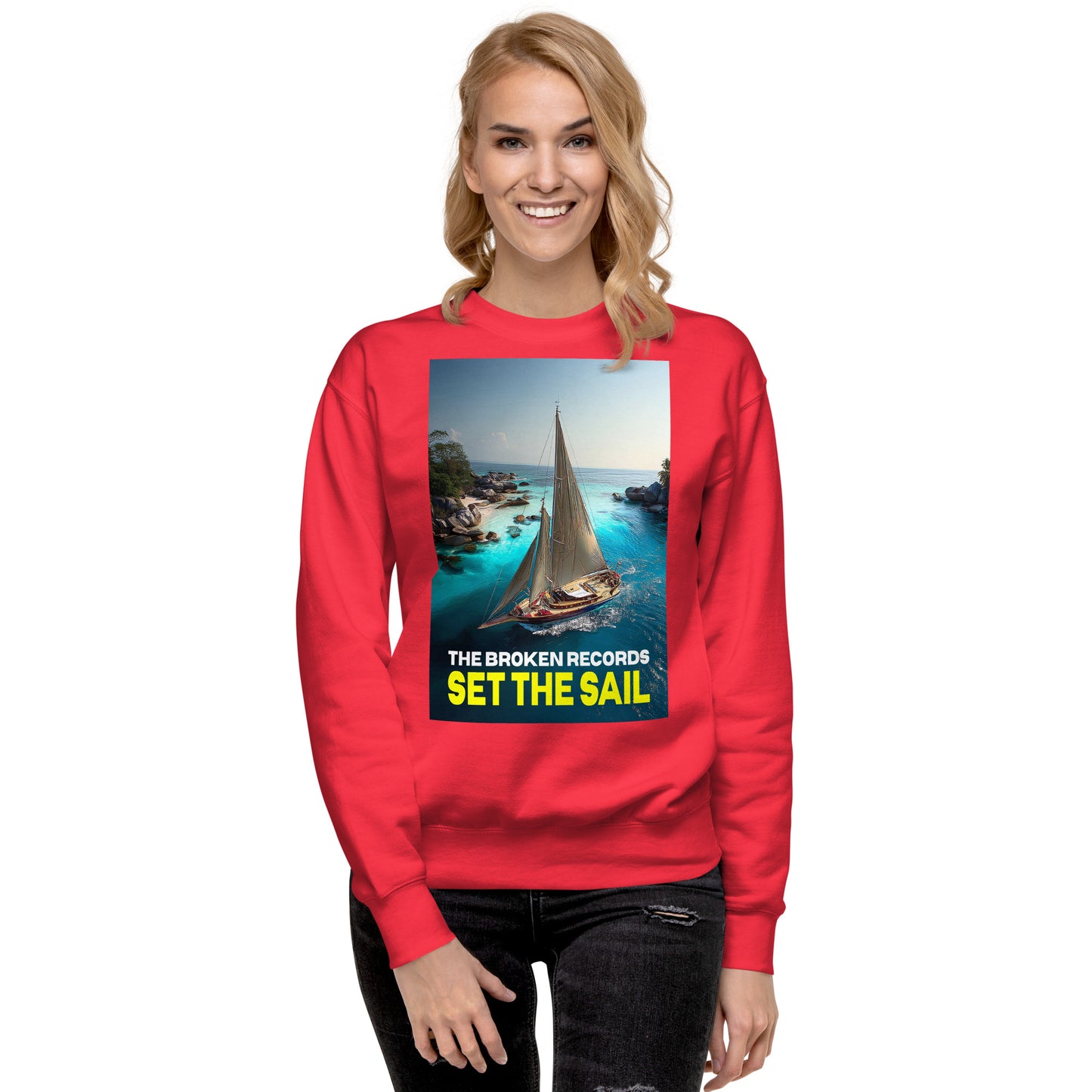 Set the Sail - Unisex Premium Sweatshirt