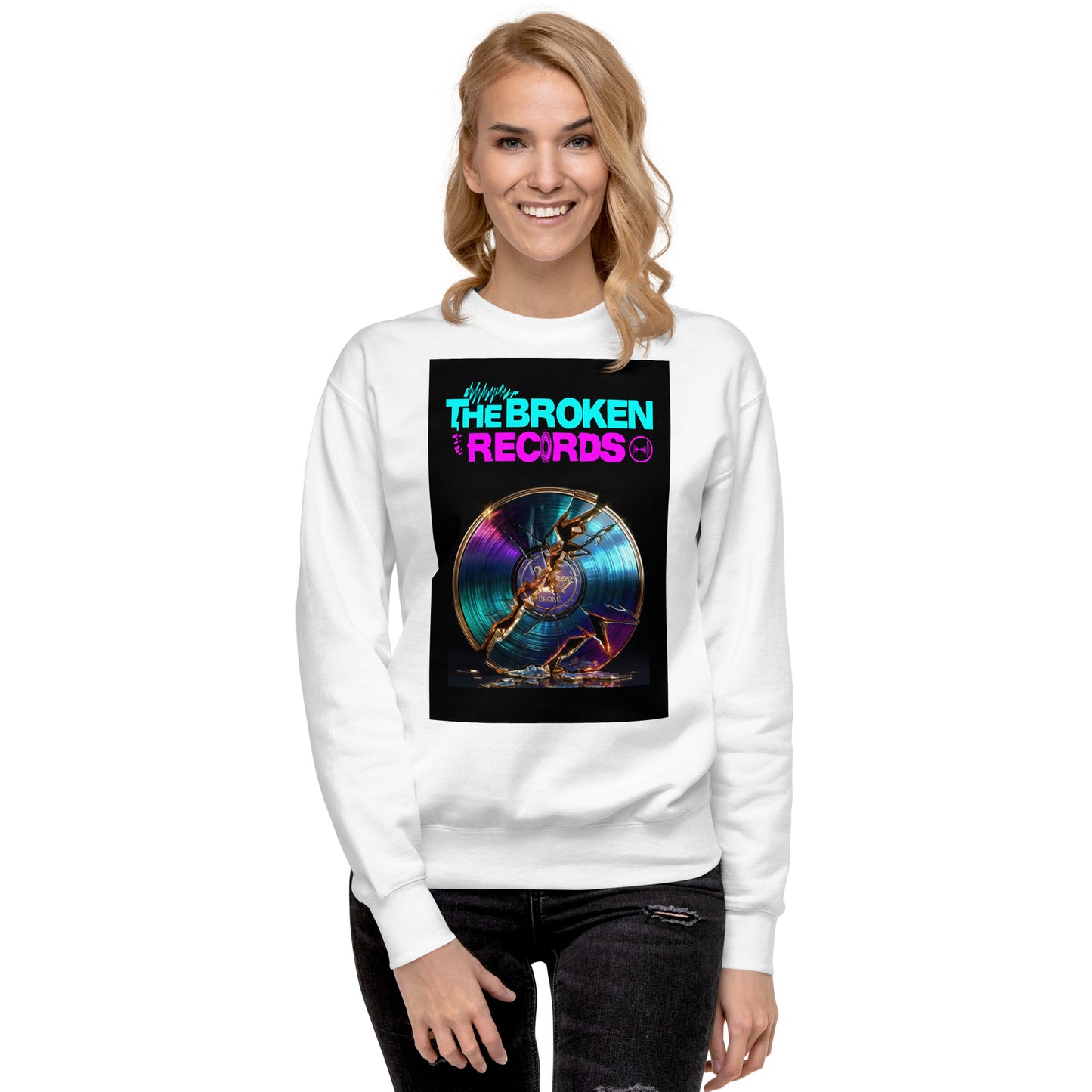 The Broken Records Album - Unisex Premium Sweatshirt