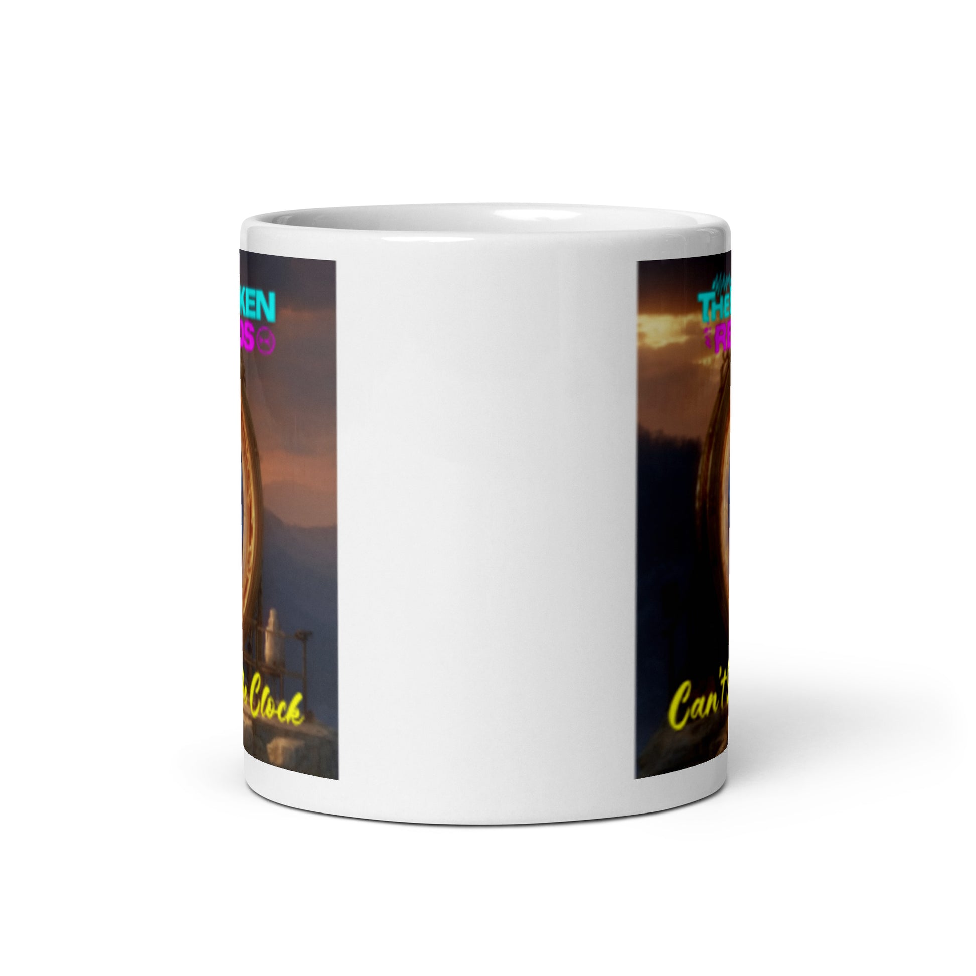 Can't Stop the Clock 2 - White Glossy Mug