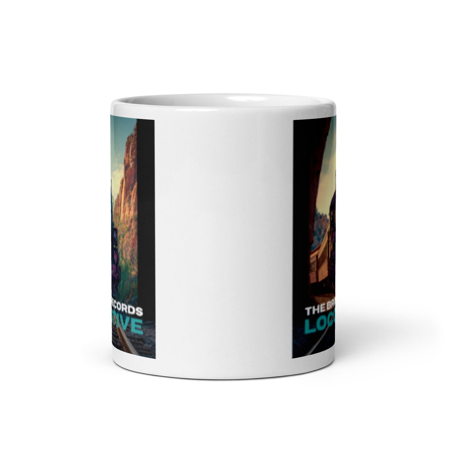 Locomotive - White Glossy Mug