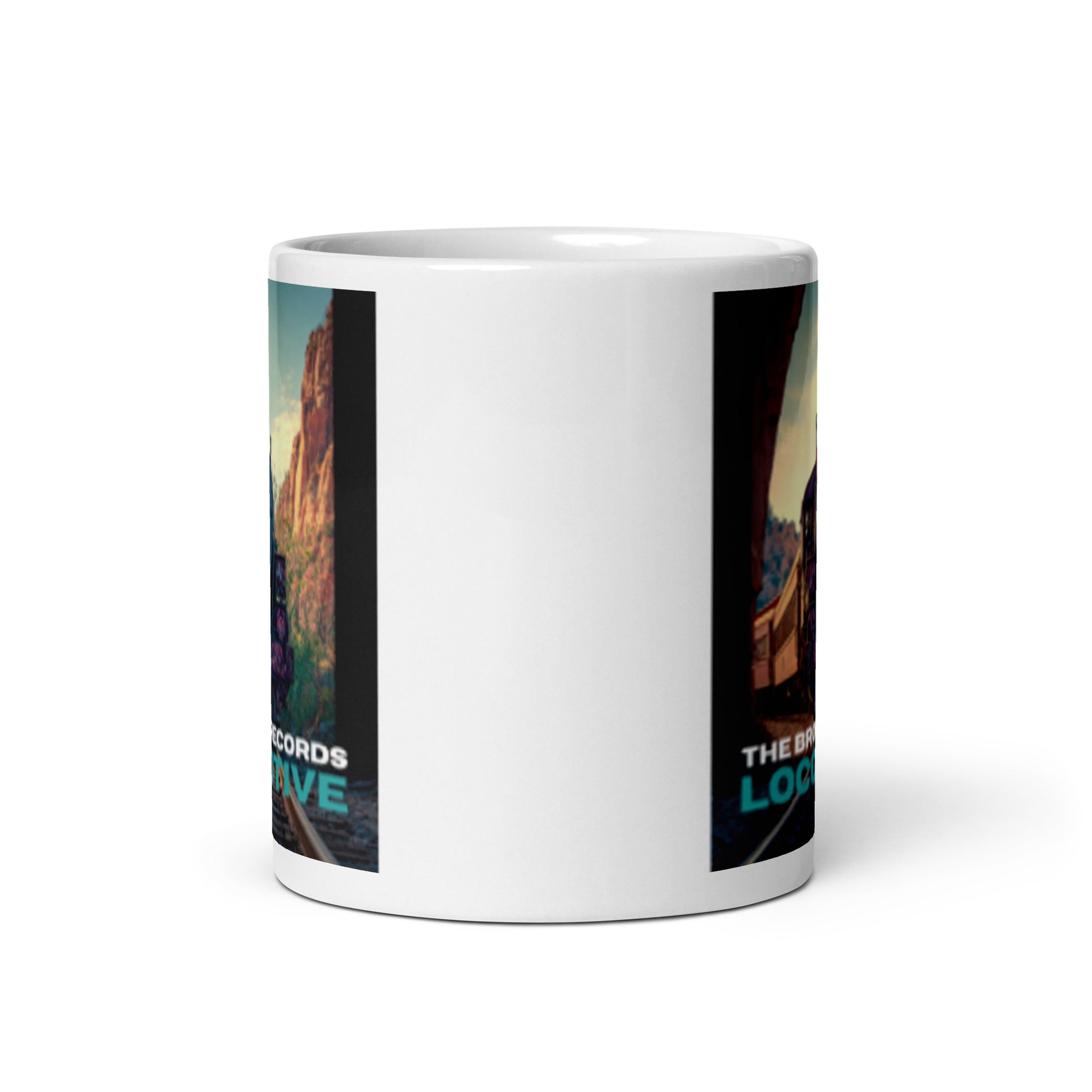 Locomotive - White Glossy Mug