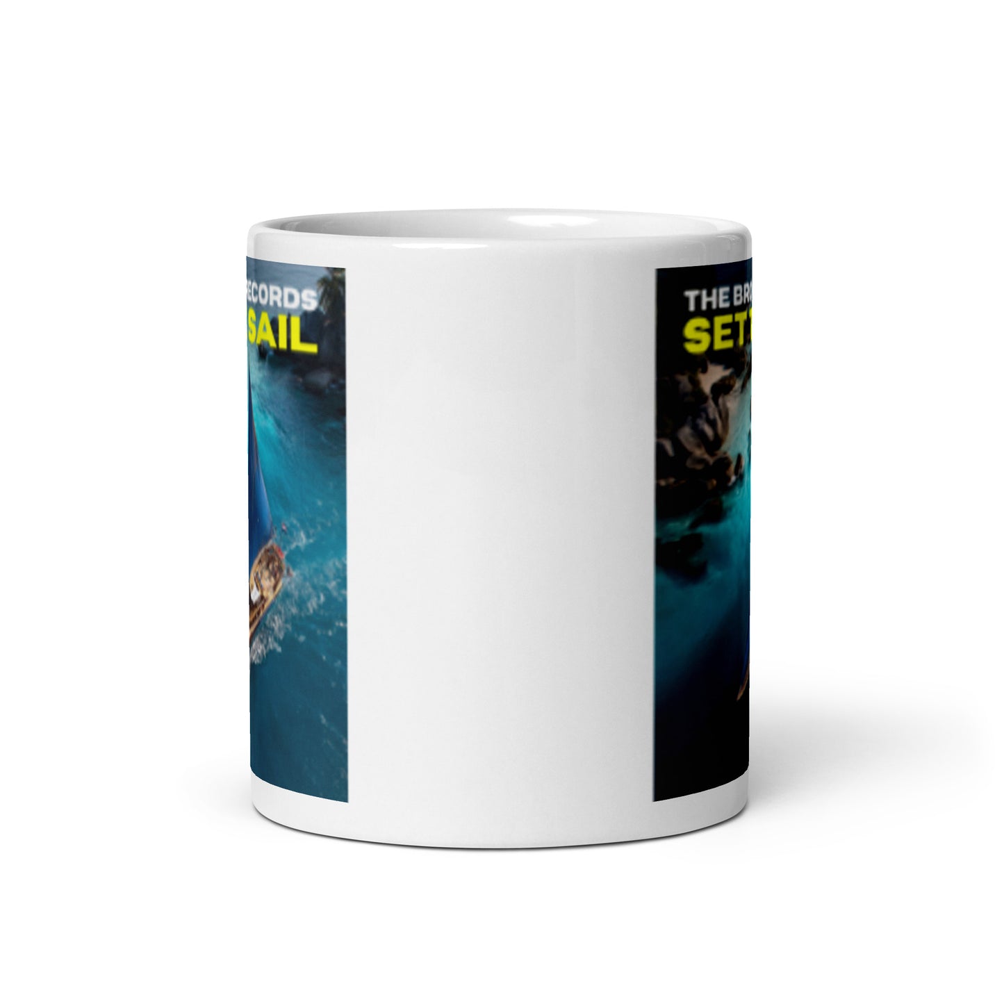 Set the Sail - White Glossy Mug