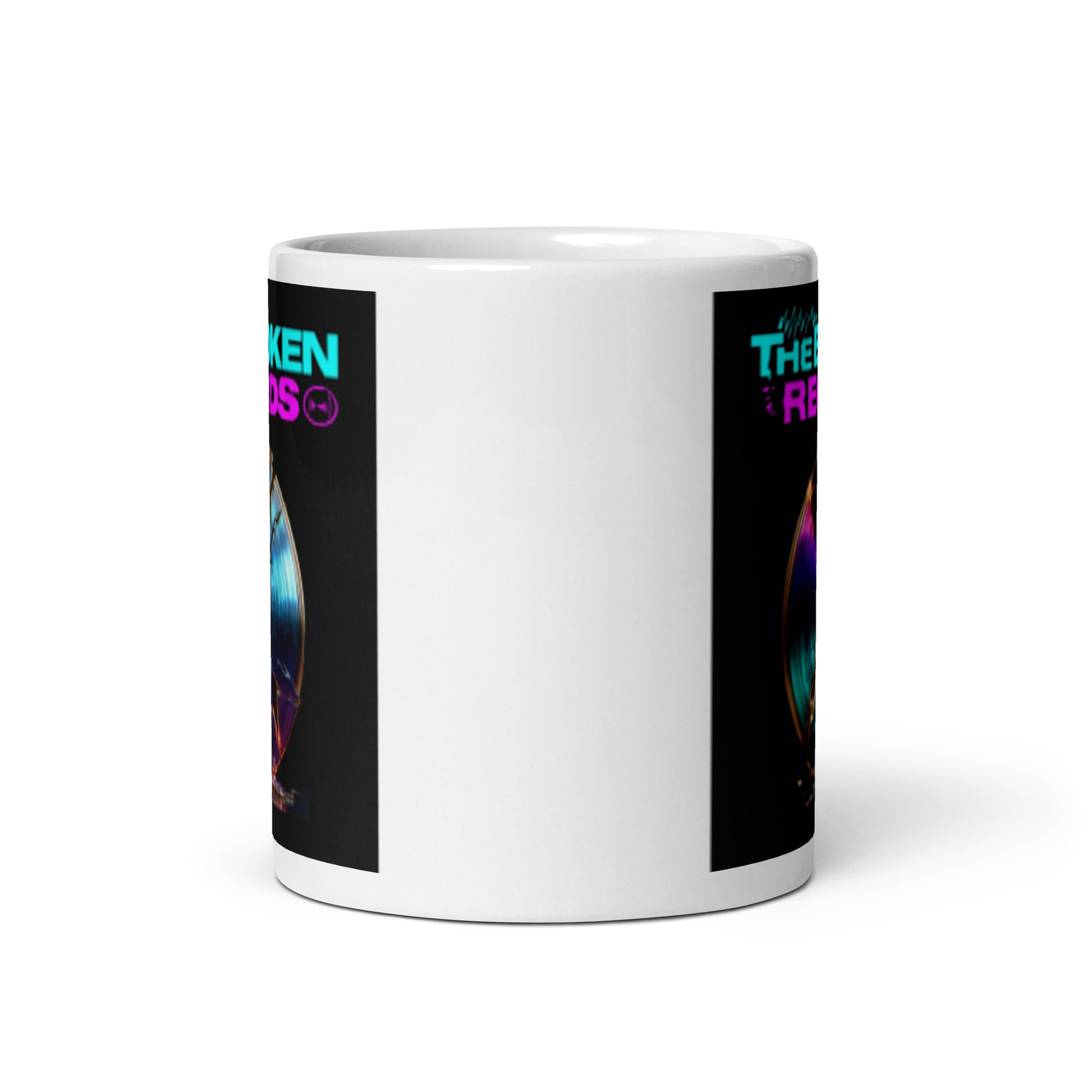 The Broken Records Album - White Glossy Mug