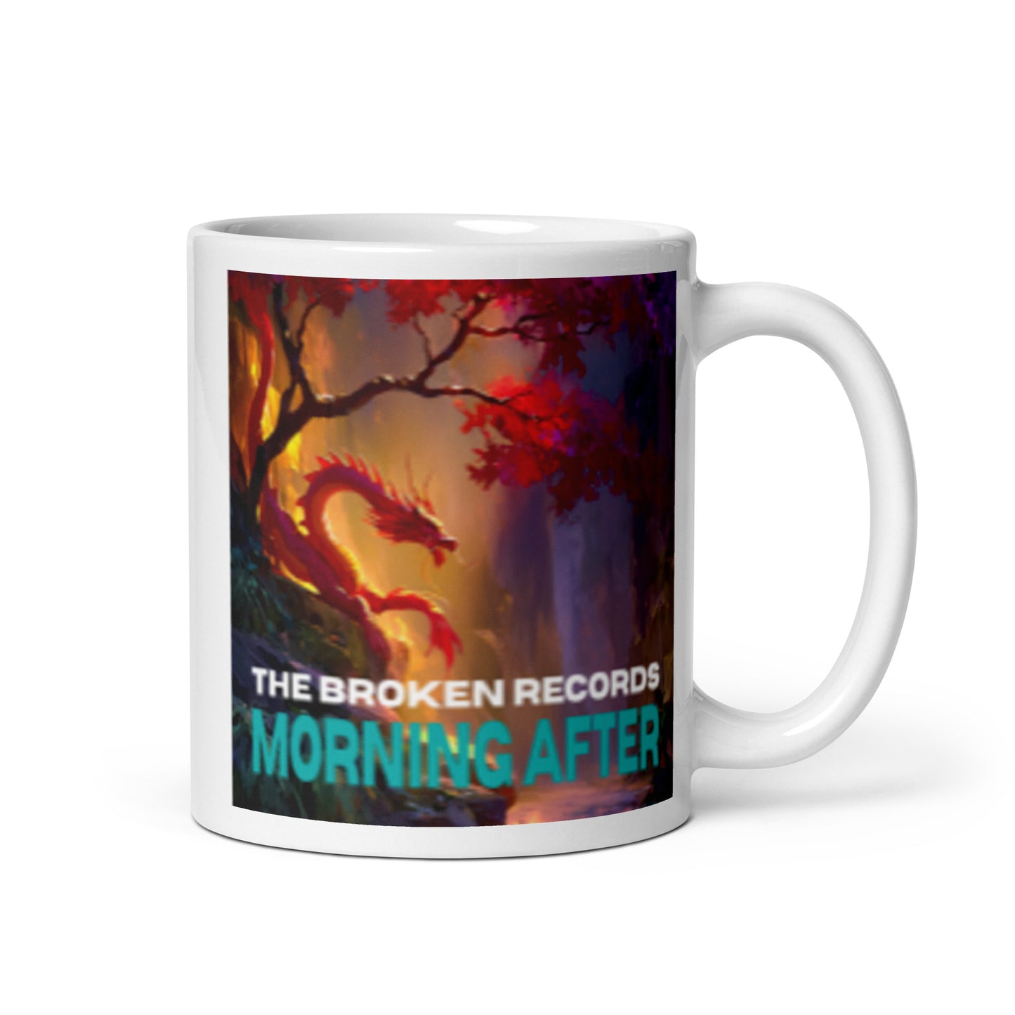 Morning After Red Dragon 1 - White Glossy Mug