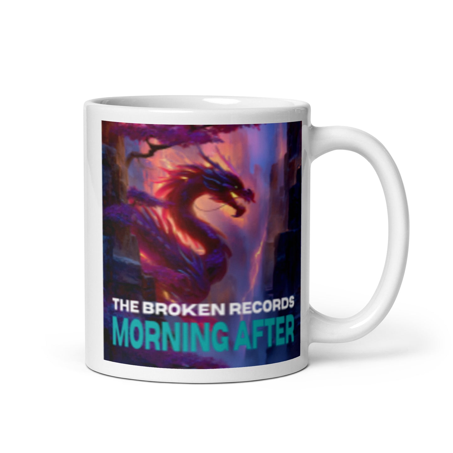 Morning After Red Dragon 2 - White Glossy Mug