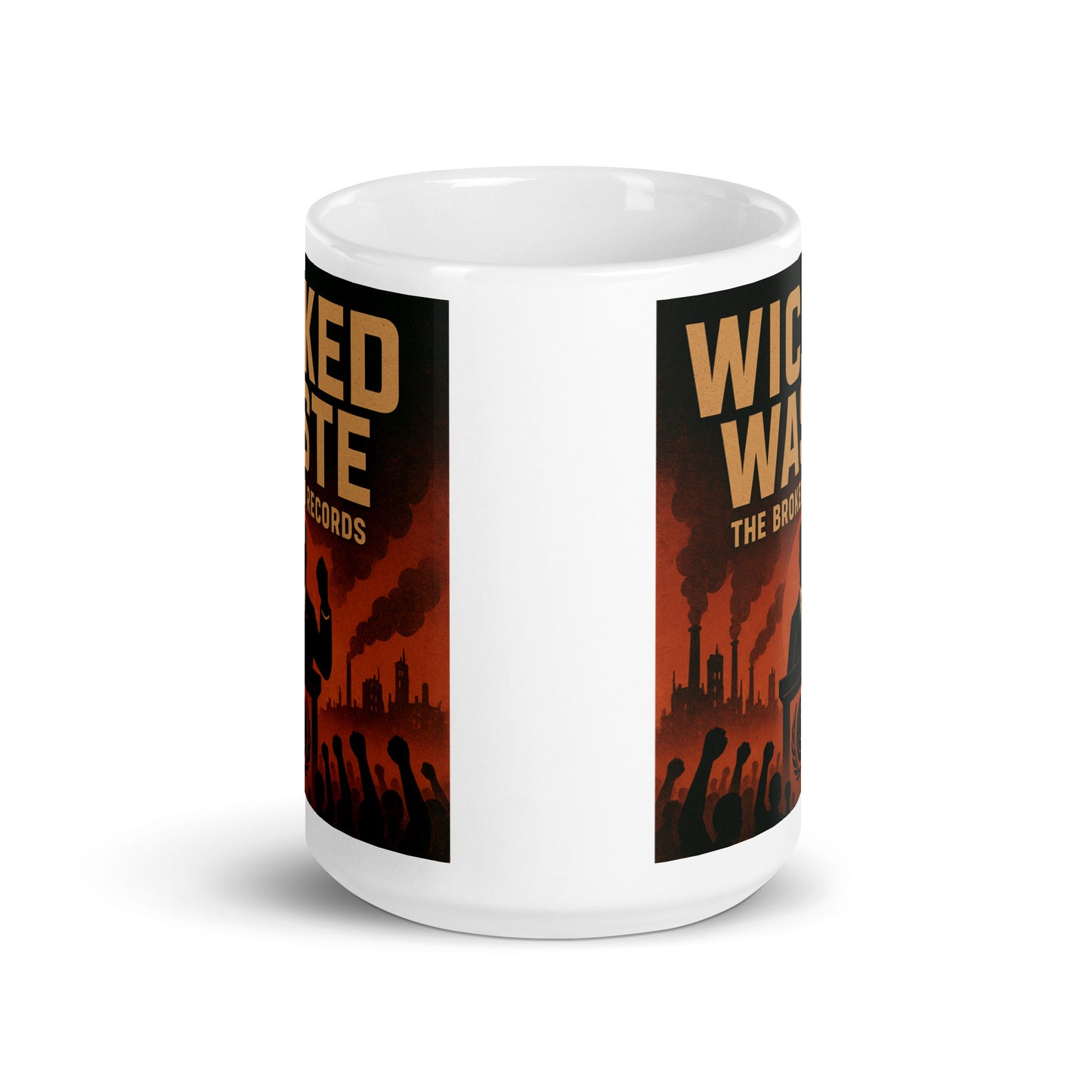 Wicked Waste - White Glossy Mug