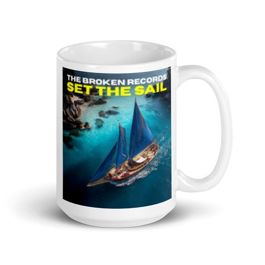 Set the Sail - White Glossy Mug