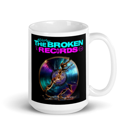 The Broken Records Album - White Glossy Mug