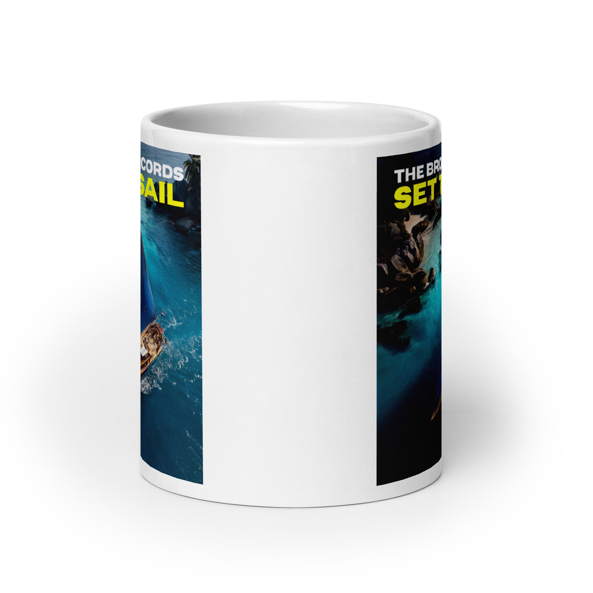 Set the Sail - White Glossy Mug