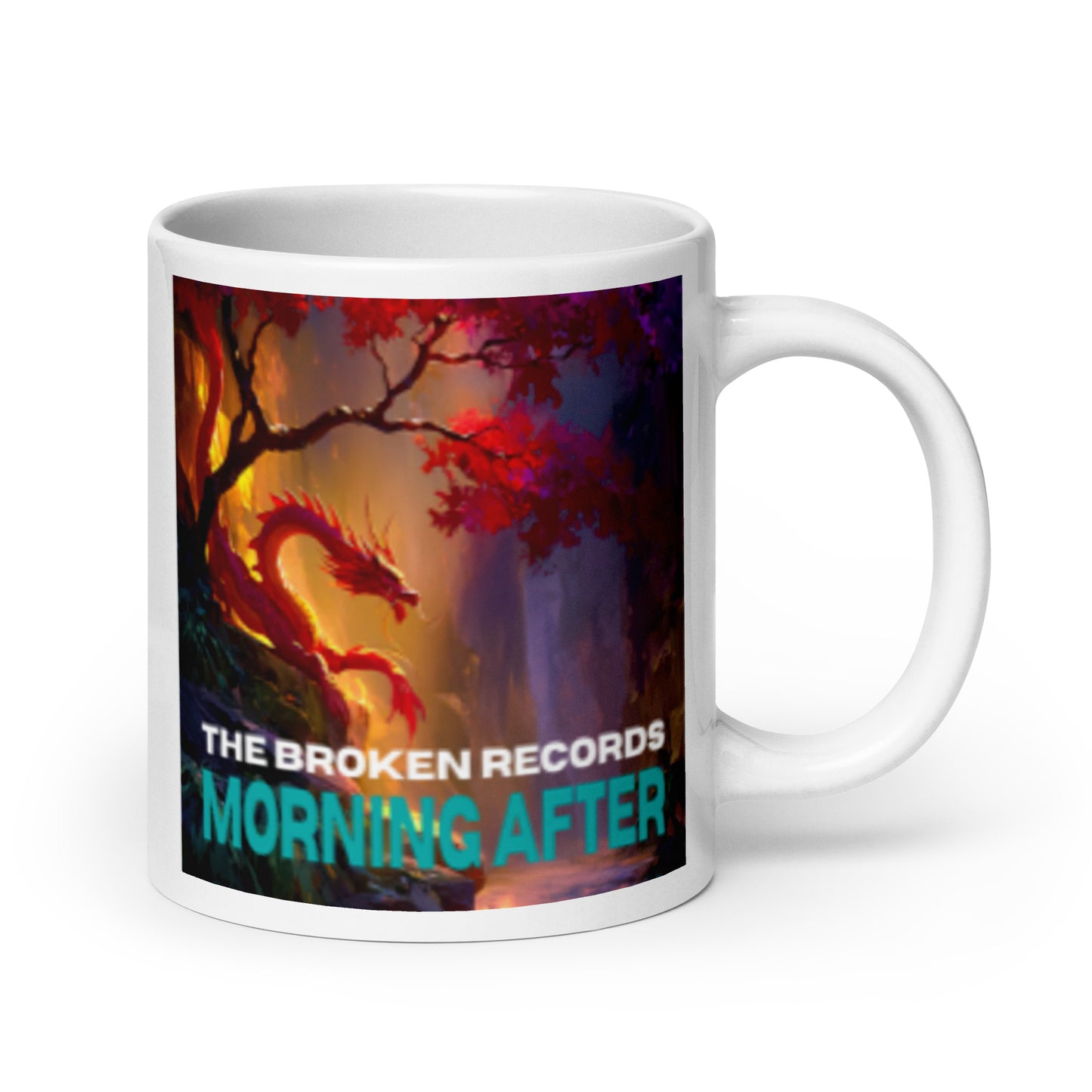 Morning After Red Dragon 1 - White Glossy Mug