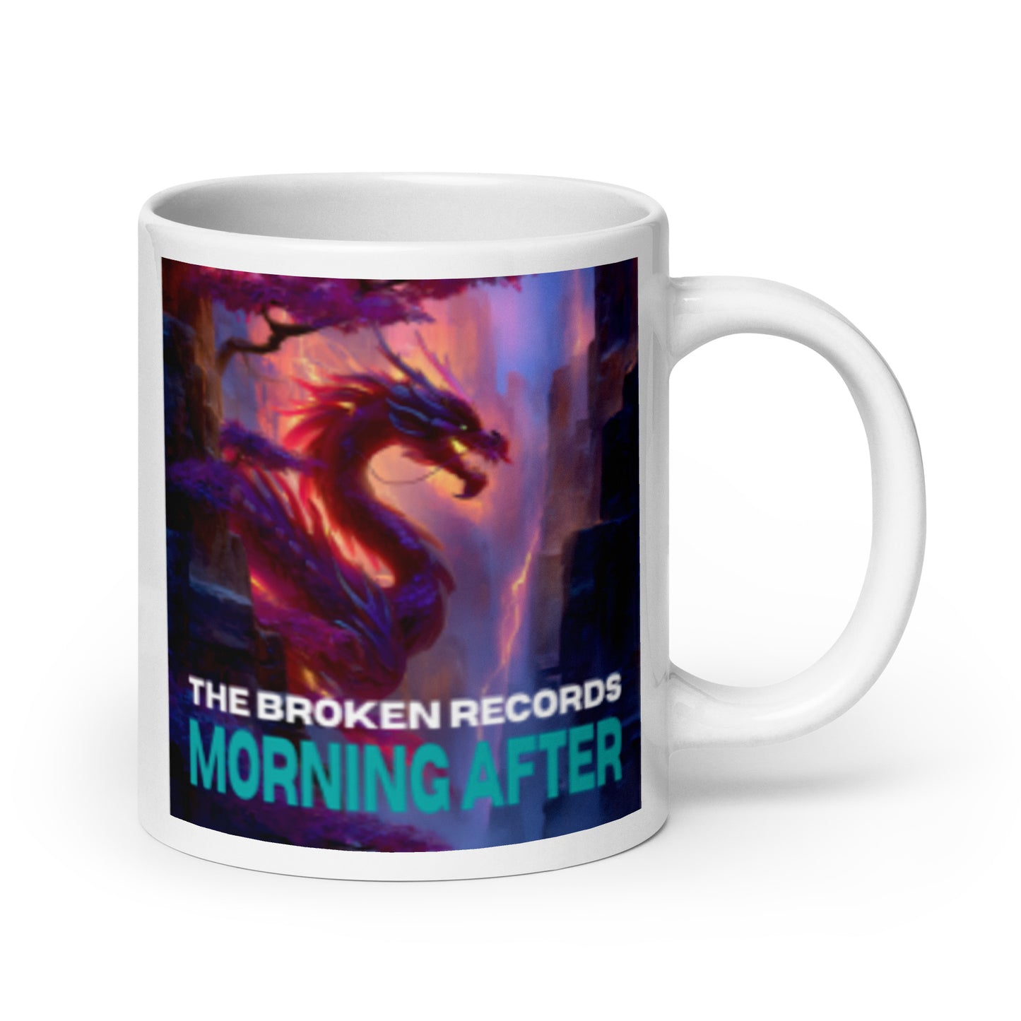 Morning After Red Dragon 2 - White Glossy Mug