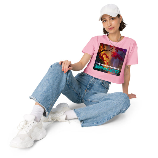 Morning After Red Dragon 1 Women’s Crop Top - Bubblegum 