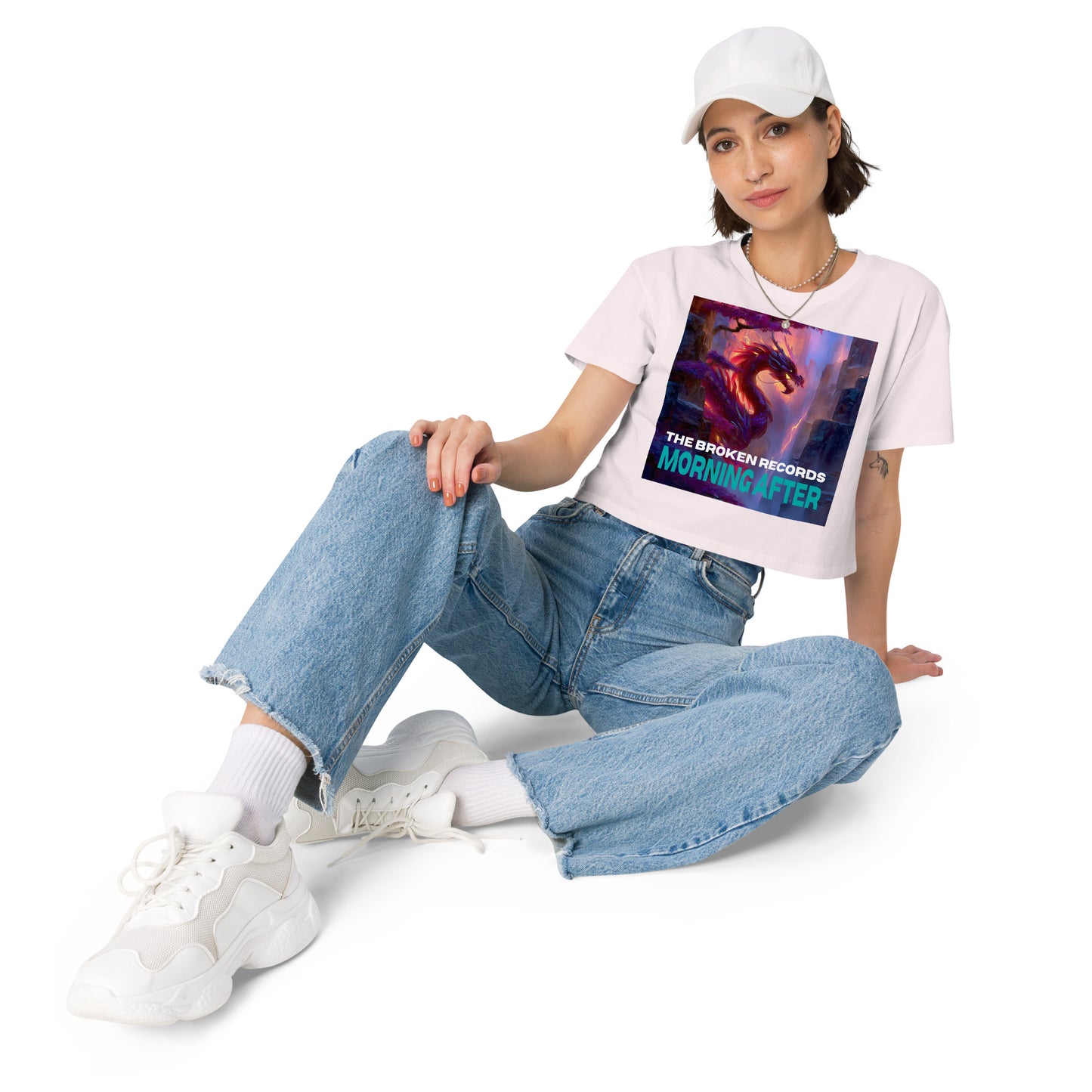 Morning After Red Dragon 2 Women’s Crop Top - Orchid 