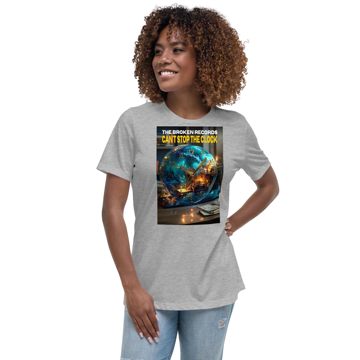 Can't Stop the Clock 1 - Women's Relaxed T-Shirt
